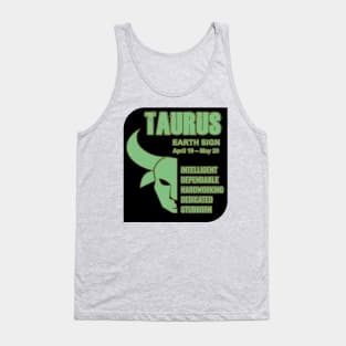 Zodiac Taurus Tank Top